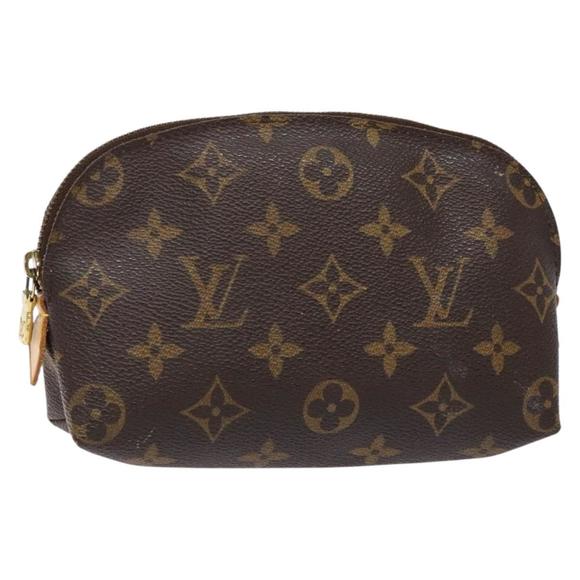 LOUIS VUITTON Monogram Pochette Cosmetic PM Pouch M43998 LV Auth 135533 - Picture 1 of 16